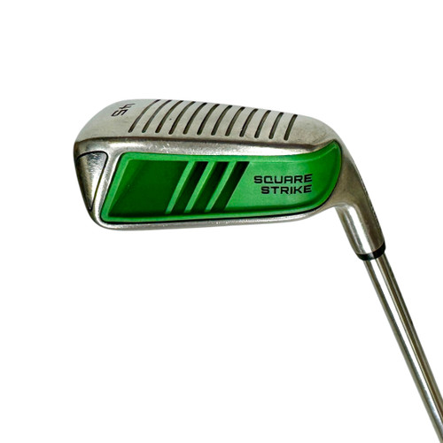 Vist Large View of Product Image Which is Used SQUARE STRIKE Men's RH 45 Degree Wedge Stiff Flex Steel Shaft
