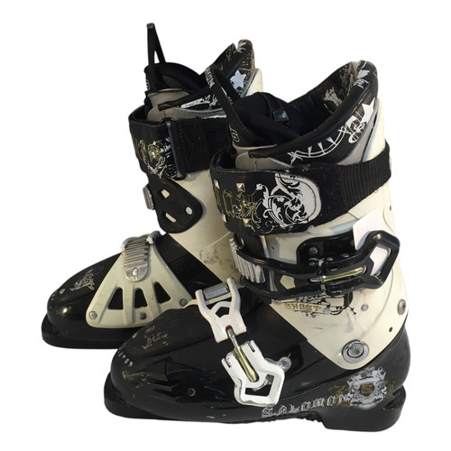 Used Salomon GHOST Womens DH Ski Boot Black 265 MP - M08.5 - W09.5 11749-S000177621