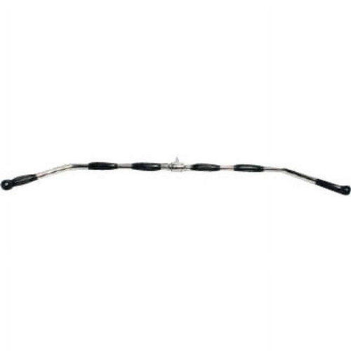 Vist Large View of Product Image Which is New 48" CAP Strength Deluxe Lat Bar with Rubber Handgrips