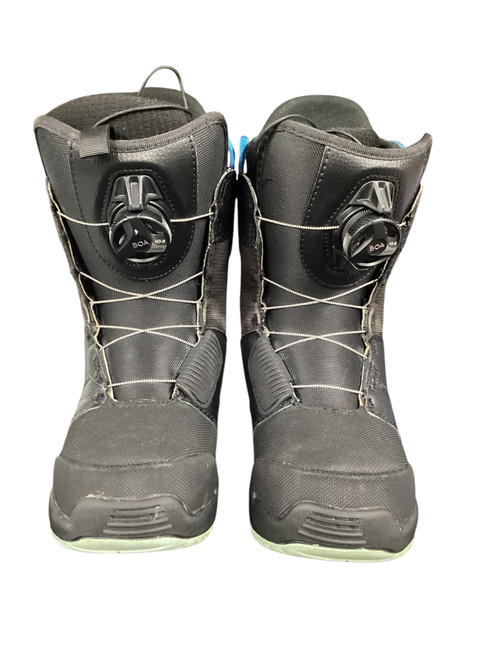 Used Burton PROGRESSION Boys Snowboard Boots Black Youth 5 11798-S000030648