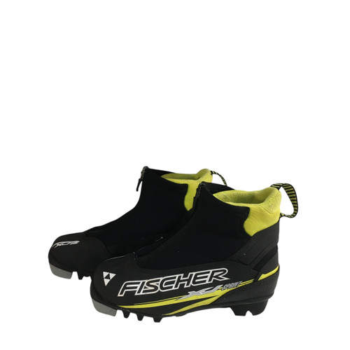 Vist Large View of Product Image Which is Used Fischer Boys NNN XC Ski Boots Black JR-01 11749-S000177674