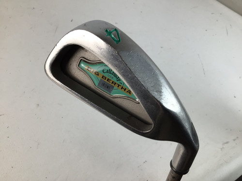 Used Callaway 1996 BIG BERTHA GEMS 4 IRON LADIES FLEX Women Individual Iron RH 4 Iron 11752-S000058389