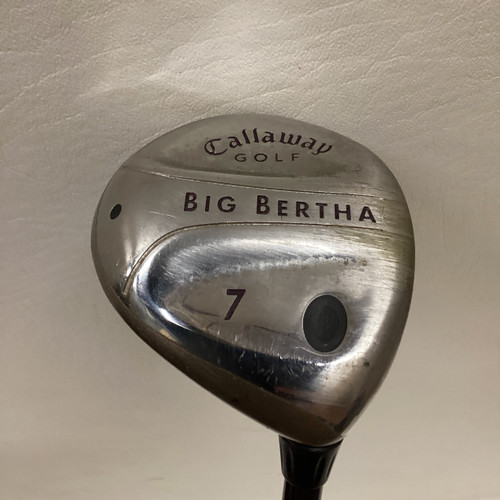 Used Callaway BIG BERTHA 7 WOOD RH Womens Fairway Wood RH 7 Wood 11725-S000477335 Vist Large View of Product Image Which is Used Callaway BIG BERTHA 7 WOOD RH Womens Fairway Wood RH 7 Wood