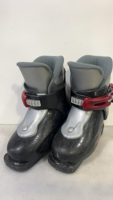 Used Head CARVE X1 Boys DH Ski Boot Black 185 MP - Y12 11727-S000186746