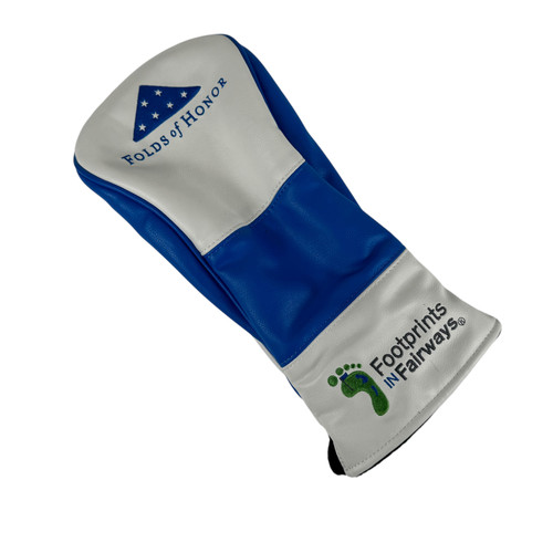 Used FOLDS OF HONOR Driver Headcover Royal Blue 11506-S000269573
