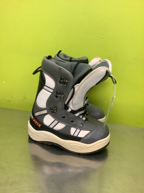 Vist Large View of Product Image Which is Used CRAZY CREEK Boys Snowboard Boots Grey Junior 02.5 11686-S000040981