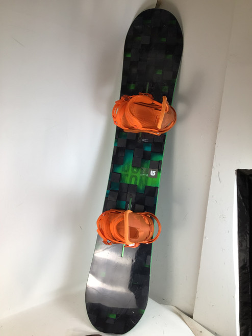 Used Burton PROCESS 152 FLYING V W CARTEL LG BINDING Mens Board/Bindings Green 152 cm 11752-S000058447