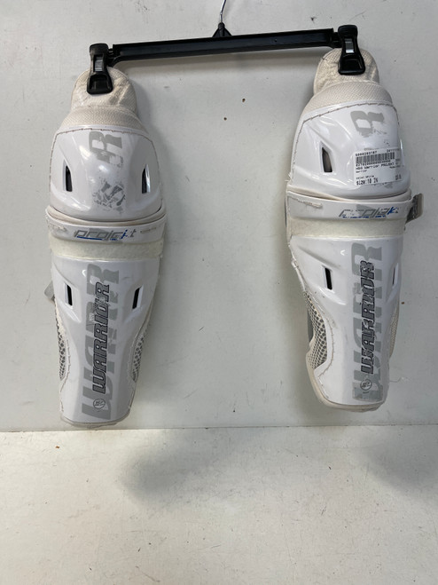 Used Warrior PROJEKT Junior Shin Guards White 10" 11891-S000293187