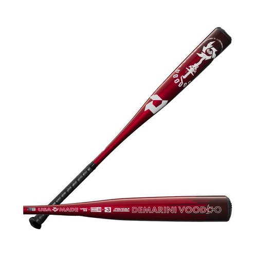 Vist Large View of Product Image Which is New Demarini Voodoo One 2025 BBCOR Baseball Bat (-3)- 32.5/29.5