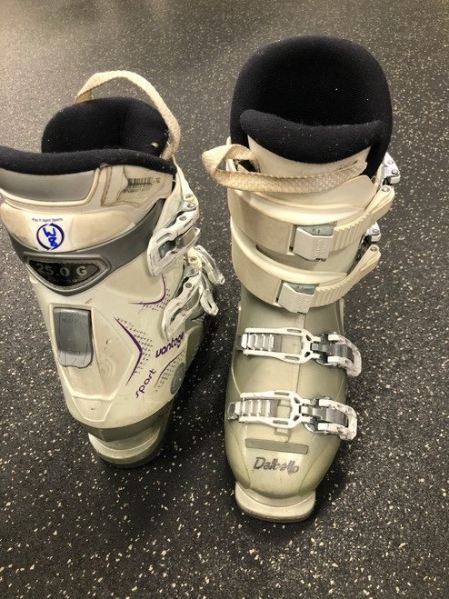 Vist Large View of Product Image Which is Used Dalbello VANTAGE SPORT WMNS Womens DH Ski Boot White 250 MP - M07 - W08 11726-S000273376