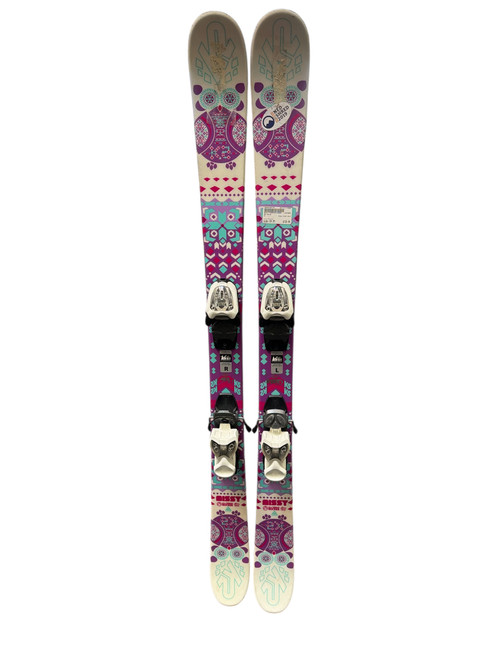 Vist Large View of Product Image Which is Used K2 MISSY 2013 Girls DH Ski/Binding Purple 129 cm