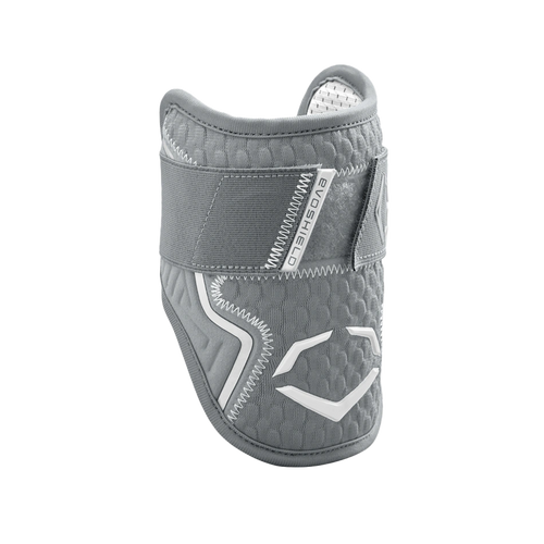 Vist Large View of Product Image Which is New Evoshield Pro-Srz 2.0 Baseball and Softball Batter's Elbow Guard- Gray LG