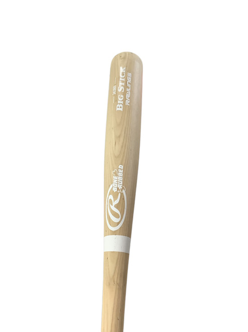 Vist Large View of Product Image Which is Used Rawlings BIG STICK BONE RUBBED BB/SB Wood Bat 33" 10743-S000447496