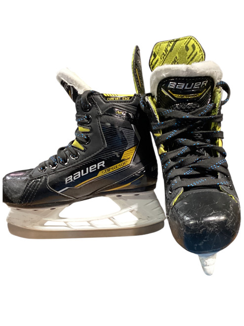 Vist Large View of Product Image Which is Used Bauer M4 Youth Hockey Skate Youth 12.0