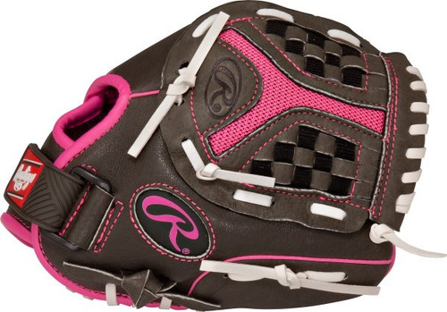 Vist Large View of Product Image Which is New Rawlings SURE CATCH LH Throw Fastpitch Gloves