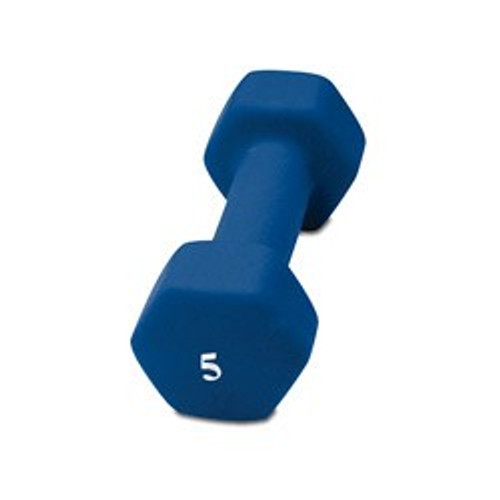 Vist Large View of Product Image Which is CAP NEOPRENE DUMBBELL 5LB