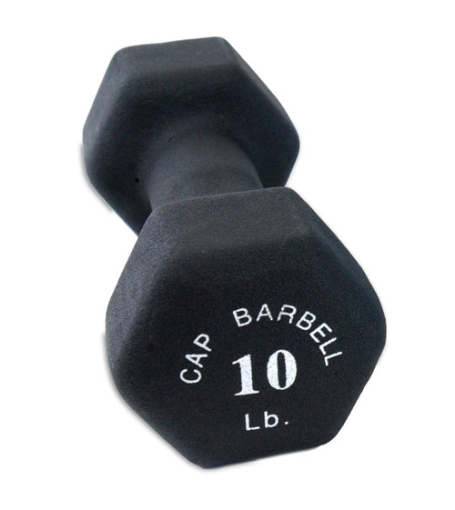 Vist Large View of Product Image Which is CAP NEOPRENE DUMBBELL 10LB 11613-CAPSDN210