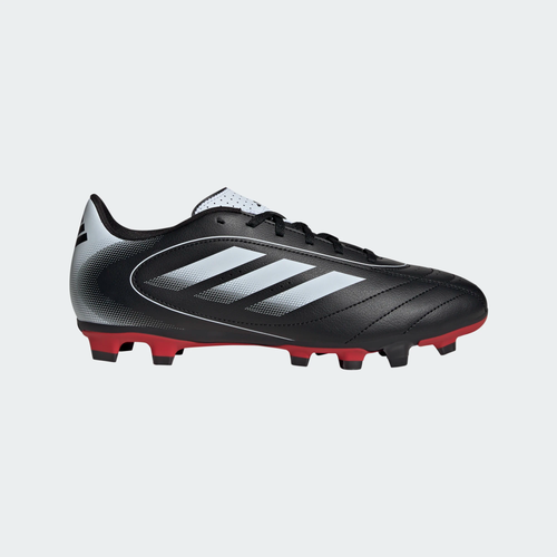 Vist Large View of Product Image Which is New Adidas Goletto IX FG/MG Soccer Cleats Black/White/Red Size 11 Adidas Goletto IX FG/MG Soccer Cleats #IH7702