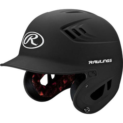 New R16 Batting Helmet Jr Black 11855-RAWR16MJ-MBK