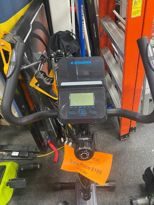 Vist Large View of Product Image Which is New Stamina Upright Cycle