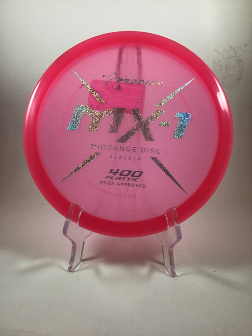 Vist Large View of Product Image Which is Used Prodigy Disc 400 MX-1 Disc Golf Mid Range Pink 176g