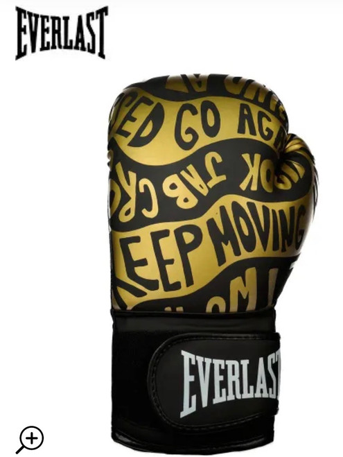 Vist Large View of Product Image Which is New SPARK TRN GLV 12OZ BLK/GLD MOTIVATE