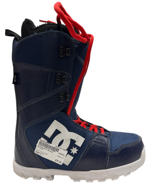 Vist Large View of Product Image Which is Used DC Shoes DC Mens Snowboard Boots Navy Blue Senior 7 11869-S000328957