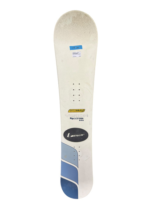 Vist Large View of Product Image Which is Used Vision SPECTRUM Mens Snowboard Only White 144 cm 11708-S000172819
