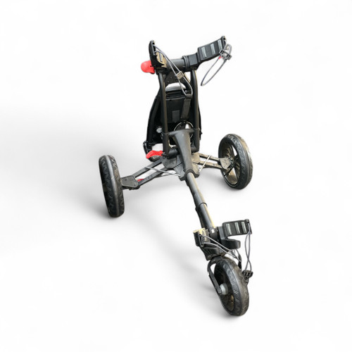 Vist Large View of Product Image Which is Used Bag Boy EZ-WALK PUSH CART Golf Cart 3 Wheel