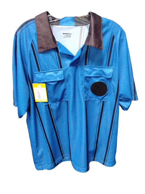 Vist Large View of Product Image Which is Used Team Ref Jersey BLU LG