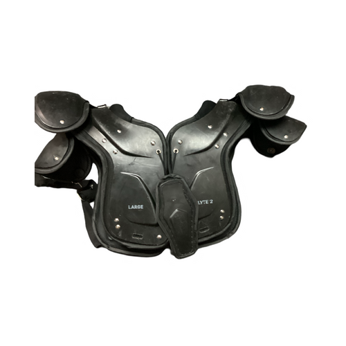 Vist Large View of Product Image Which is Used Xenith FLYTE2 FB Shoulder Pads Black LG 11649-S000141687