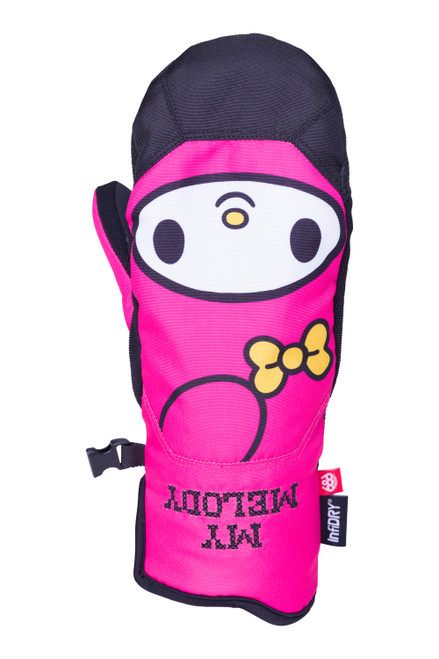 New 686 WOMENS REVEL MITT MY MELODY PINK MD