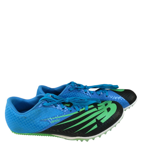 Vist Large View of Product Image Which is Used New Balance Track & Field Cleats Adult Royal Blue Senior 8.5