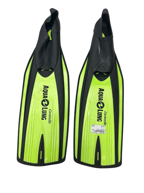 Used Aqua Lung Underwater Fins Green LG 11758-S000318408
