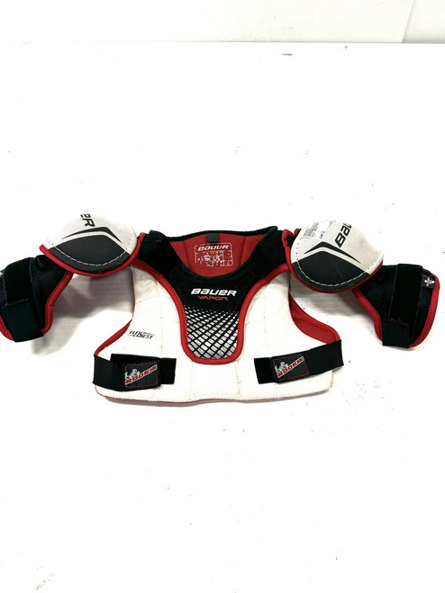 Used Bauer VAPOR Youth Shoulder Pads LG 11860-S000282497