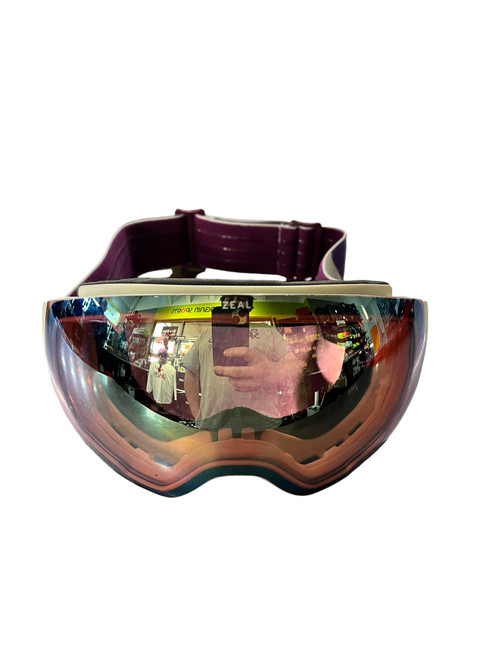 Vist Large View of Product Image Which is Used Snow Goggles Adult Purple