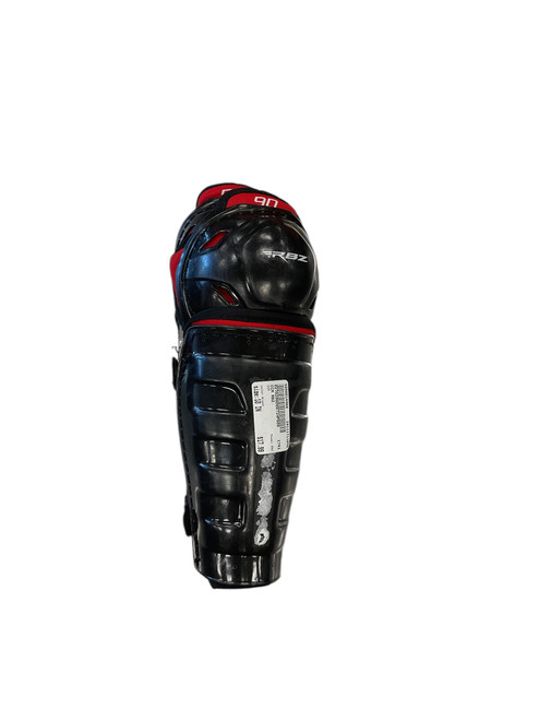 Vist Large View of Product Image Which is Used CCM RBZ Youth Shin Guards Black 10" 11856-S000014468
