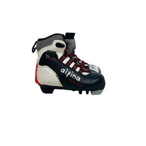 Vist Large View of Product Image Which is Used Alpina Boys NNN XC Ski Boots Black YT-10 11815-S000464459