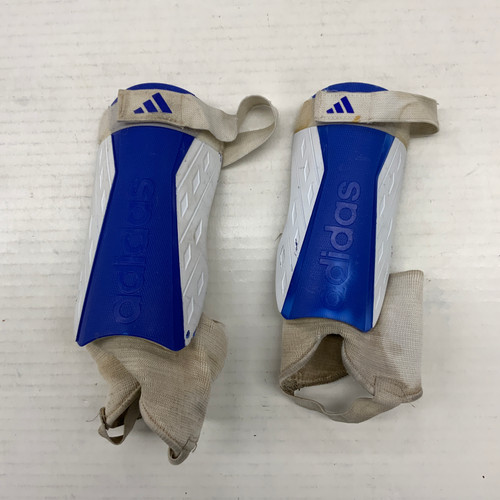 Used Adidas Soccer Shin Guards Junior Royal Blue Junior 11762-S000056124