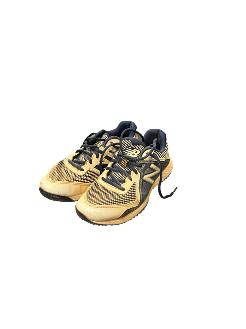 Vist Large View of Product Image Which is Used New Balance TURF REV BB/SB Cleats Navy Blue Junior 04.5
