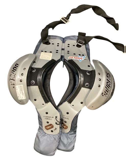 Used Douglas COMMANDO FB Shoulder Pads Grey XS 11884-S000039410