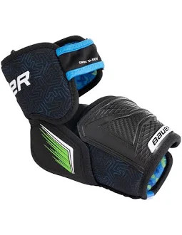 Vist Large View of Product Image Which is Used Bauer X Junior Elbow Pads SM