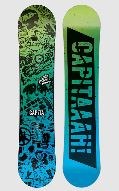 New CAPITA 25 SCOTT STEVENS MINI 130cm kids snowboard