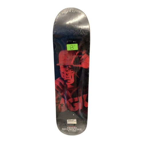Vist Large View of Product Image Which is DGK RICK ROSS Skateboard Deck Only Black 8"