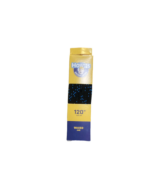 Vist Large View of Product Image Which is New Howies 120" Blk Waxed Laces 11649-HOWH-LWB120
