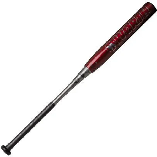 New Worth EST Red 27 oz. WSCRED 15" USSSA Slowpitch Bat 11771-RAWWSCRED-27