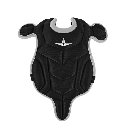 Vist Large View of Product Image Which is New TOP STAR CHEST PROTECTOR AGES 7-9 BLACK