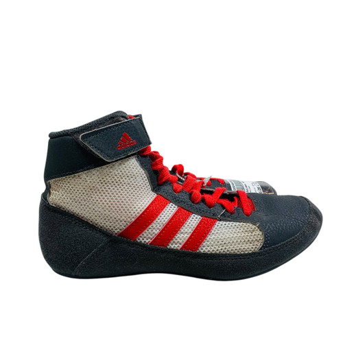 Used Adidas Wrestling Shoes Grey Junior 03 11815-S000464560