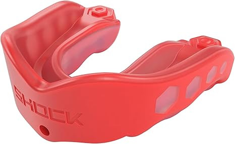 Vist Large View of Product Image Which is (NEW) Shock Doctor Gel Max Adult Red Multi-Sport Mouth Guard