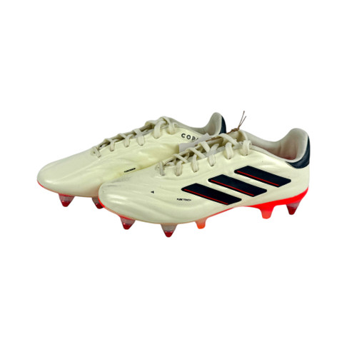 Vist Large View of Product Image Which is Used Adidas COPA PURE 2 ELITE SOFT GROUND Soccer Cleats White Junior 05 New Condition 11506-S000270409